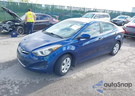 2016 Hyundai Elantra Se z USA, uszkodzony, nr VIN 5NPDH4AE3GH781301